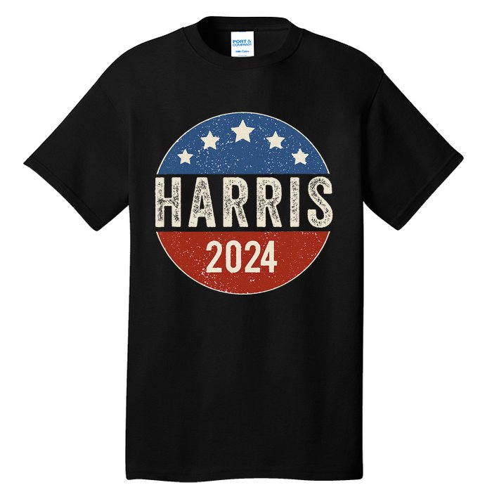 Kamala Harris 2024 For President Campaign Us Flag Tall T-Shirt