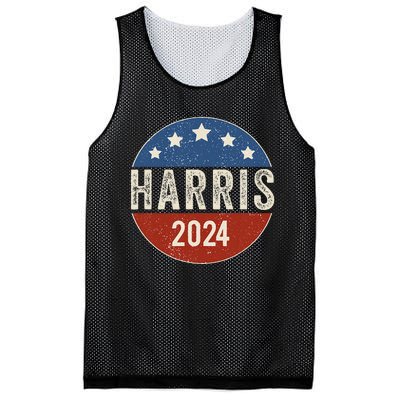 Kamala Harris 2024 For President Campaign Us Flag Mesh Reversible Basketball Jersey Tank