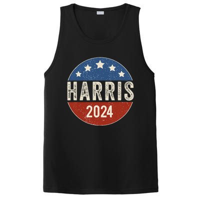 Kamala Harris 2024 For President Campaign Us Flag PosiCharge Competitor Tank