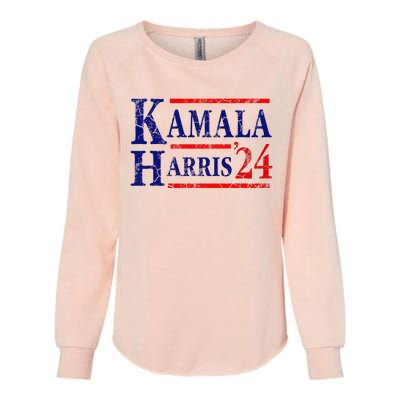 Kamala Harris 24 President Usa Democrat Party Womens California Wash Sweatshirt