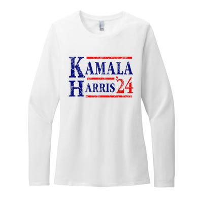 Kamala Harris 24 President Usa Democrat Party Womens CVC Long Sleeve Shirt