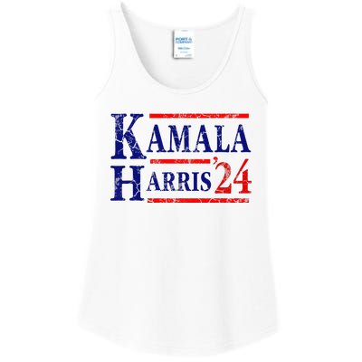 Kamala Harris 24 President Usa Democrat Party Ladies Essential Tank