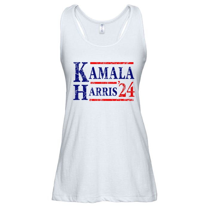 Kamala Harris 24 President Usa Democrat Party Ladies Essential Flowy Tank