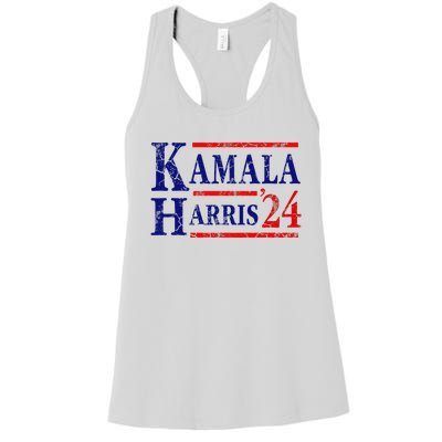 Kamala Harris 24 President Usa Democrat Party Women's Racerback Tank