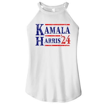 Kamala Harris 24 President Usa Democrat Party Women's Perfect Tri Rocker Tank