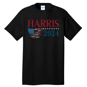 Kamala Harris 2024 For President Campaign Tall T-Shirt