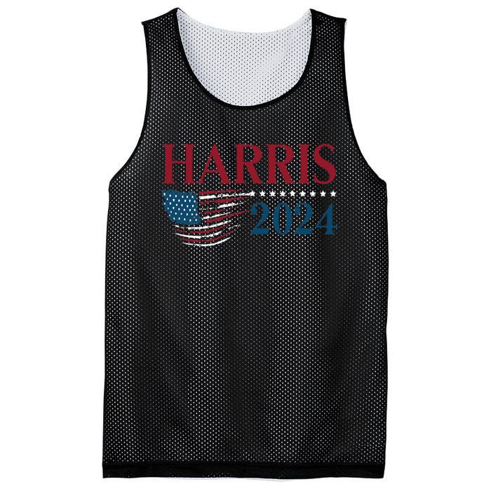 Kamala Harris 2024 For President Campaign Mesh Reversible Basketball Jersey Tank