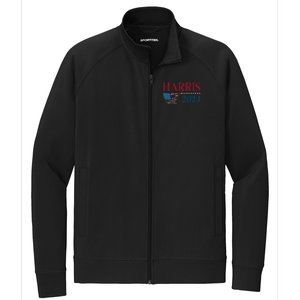 Kamala Harris 2024 For President Campaign Stretch Full-Zip Cadet Jacket