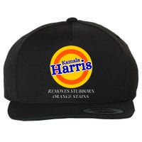 Kamala Harris 2024 Removes Stubborn Orange Stains Wool Snapback Cap