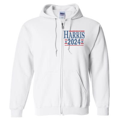 Kamala Harris 2024 For President Vote Madam Kamala Full Zip Hoodie