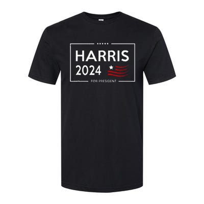 Kamala Harris 2024 For President Campaign Softstyle CVC T-Shirt