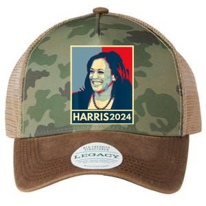 Kamala Harris 2024 Retro Usa Election Legacy Tie Dye Trucker Hat