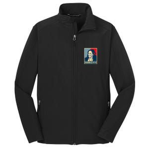 Kamala Harris 2024 Retro Usa Election Core Soft Shell Jacket