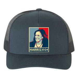 Kamala Harris 2024 Retro Usa Election Yupoong Adult 5-Panel Trucker Hat