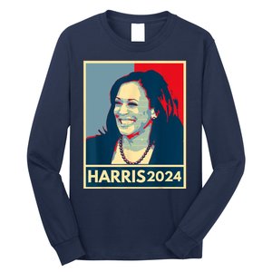 Kamala Harris 2024 Retro Usa Election Long Sleeve Shirt