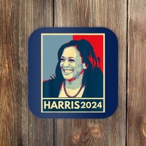 Kamala Harris 2024 Retro Usa Election Coaster