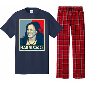 Kamala Harris 2024 Retro Usa Election Pajama Set