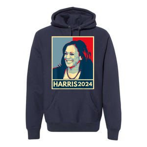 Kamala Harris 2024 Retro Usa Election Premium Hoodie