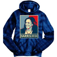 Kamala Harris 2024 Retro Usa Election Tie Dye Hoodie