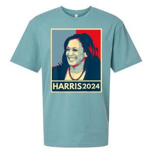 Kamala Harris 2024 Retro Usa Election Sueded Cloud Jersey T-Shirt