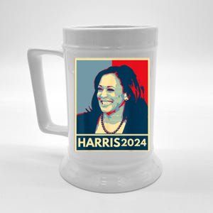 Kamala Harris 2024 Retro Usa Election Beer Stein