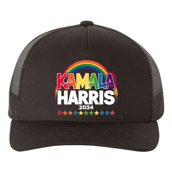 Kamala Harris 2024 Yupoong Adult 5-Panel Trucker Hat