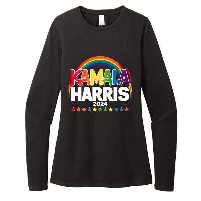 Kamala Harris 2024 Womens CVC Long Sleeve Shirt