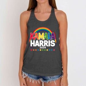 Kamala Harris 2024 Women's Knotted Racerback Tank