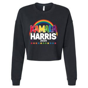 Kamala Harris 2024 Cropped Pullover Crew