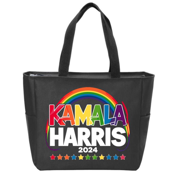 Kamala Harris 2024 Zip Tote Bag