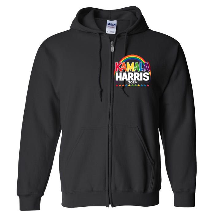 Kamala Harris 2024 Full Zip Hoodie