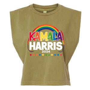 Kamala Harris 2024 Garment-Dyed Women's Muscle Tee