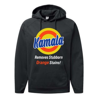 Kamala Harris 2024 Removes Stubborn Orange Stains Performance Fleece Hoodie