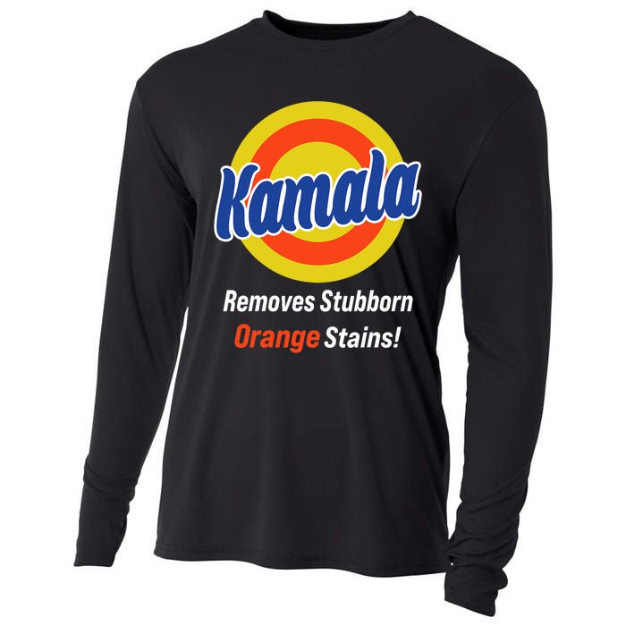 Kamala Harris 2024 Removes Stubborn Orange Stains Cooling Performance Long Sleeve Crew