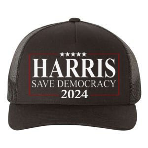 Kamala Harris 2024 Save Our Democracy Vote For President Yupoong Adult 5-Panel Trucker Hat