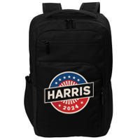 Kamala Harris 2024 For President Campaign 2024 Us Flag Impact Tech Backpack