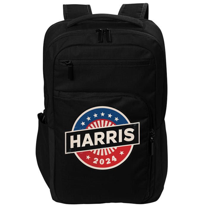 Kamala Harris 2024 For President Campaign 2024 Us Flag Impact Tech Backpack