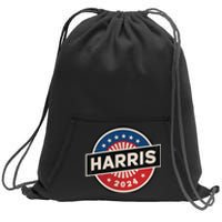 Kamala Harris 2024 For President Campaign 2024 Us Flag Sweatshirt Cinch Pack Bag