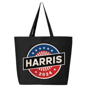 Kamala Harris 2024 For President Campaign 2024 Us Flag 25L Jumbo Tote