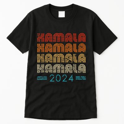 Kamala Harris 2024 Retro Vintage Election President 2024 Tall T-Shirt