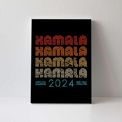 Kamala Harris 2024 Retro Vintage Election President 2024 Canvas