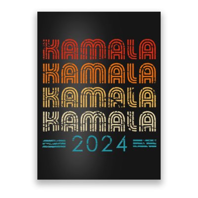 Kamala Harris 2024 Retro Vintage Election President 2024 Poster