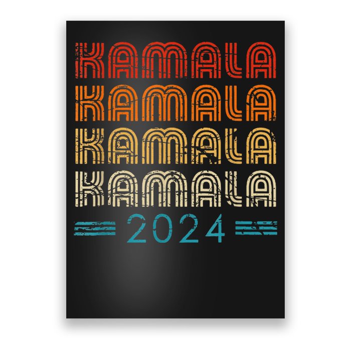 Kamala Harris 2024 Retro Vintage Election President 2024 Poster