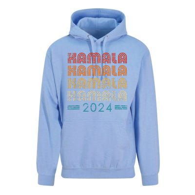 Kamala Harris 2024 Retro Vintage Election President 2024 Unisex Surf Hoodie