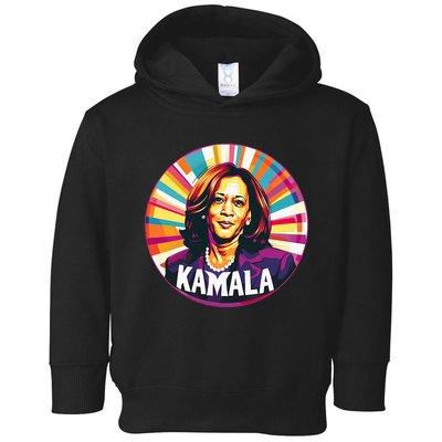 Kamala Harris 2024 24 Madam Vice President Toddler Hoodie