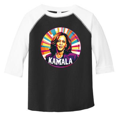 Kamala Harris 2024 24 Madam Vice President Toddler Fine Jersey T-Shirt