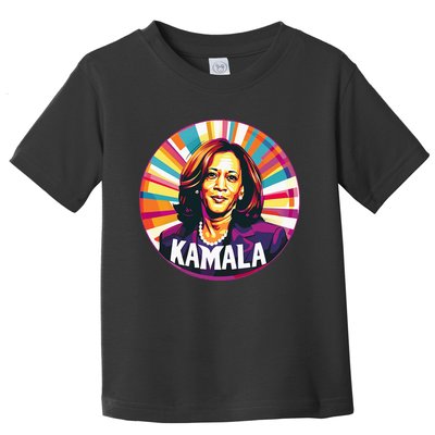 Kamala Harris 2024 24 Madam Vice President Toddler T-Shirt