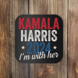 Kamala Harris 2024 Support IM With Her Kamala Harris 2024 Coaster