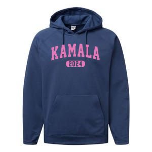 Kamala Harris 2024 President Varsity Performance Fleece Hoodie