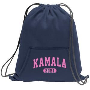 Kamala Harris 2024 President Varsity Sweatshirt Cinch Pack Bag